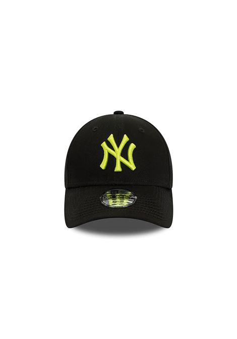 Cappello New Era 9FORTY NY Yankees League Essential Nero Verde Ragazzi NEW ERA | Cappelli | 60434947-